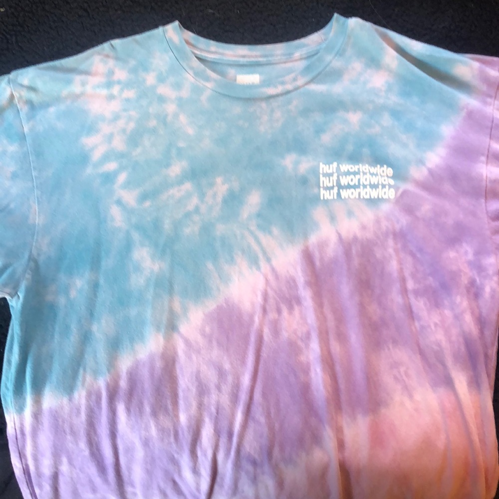 Huf tye dye t shirt
